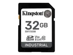 Kingston Industrial - Flashminnekort - 32 GB A1 / Video Class V30 / UHS-I U3 / Class10 - microSDHC UHS-I