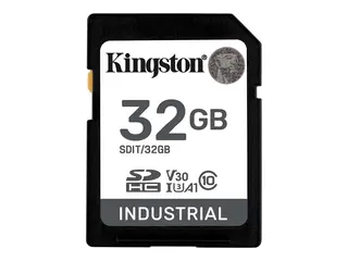 Kingston Industrial - Flashminnekort - 32 GB A1 / Video Class V30 / UHS-I U3 / Class10 - microSDHC UHS-I