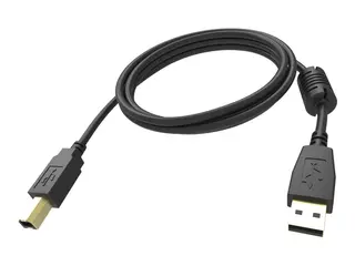 Vision Professional - USB-kabel USB (hann) til USB-type B (hann) - USB 2.0 - 5 m - svart