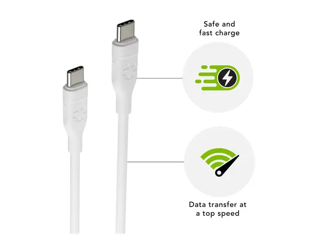 dbramante1928 re-charge - USB-kabel 24 pin USB-C (hann) til USB 2....