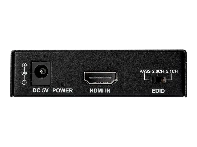 StarTech.com HDMI Audio Extractor - 4K 60Hz - HDMI Audio De-embedd...