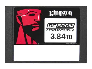 Kingston DC600ME - SSD - Enterprise, Mixed Use kryptert - 3.84 TB - intern - 2.5" - SATA 6Gb/s - 256-bit AES - TCG Opal Encryption 2.0