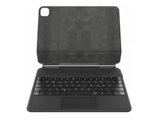 Belkin Connect Pro - Tastatur og folioveske (verneeske) med magnetstativ - med styrepute - bakbelysning - trådløs - Bluetooth - for Apple 12.9-inch iPad Pro (3. generasjon, 4. generasjon, 5. generasjon, 6. generasjon)