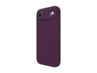 ZAGG Manhattan Snap - Baksidedeksel for mobiltelefon MagSafe-samsvar - silikon - svart kirsebær - for Apple iPhone Air