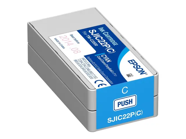 Epson SJIC36P(C) - 80 ml - cyan - original - blekkpatron - for Col...