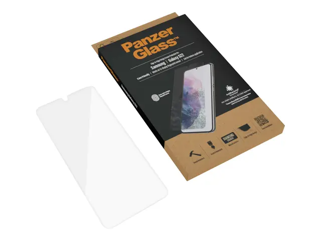 PanzerGlass - Skjermbeskyttelse for mobiltelefon - glass - krystal...