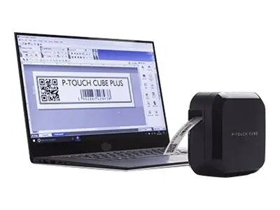 Brother P-Touch Cube Plus PT-P710BT - Etikettskriver - termotransf...