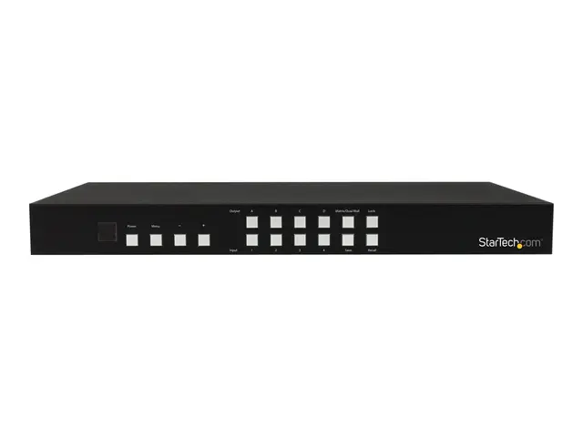 StarTech.com 4x4 HDMI Matrix Switch with Picture-and-Picture Multi...