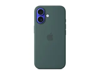 Apple - Baksidedeksel for mobiltelefon - MagSafe-samsvar silikon - sjøgrønn - for iPhone 16