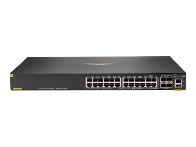 HPE Aruba Networking CX 6200F 24G 4SFP Switch - Max. Stacking Dist...