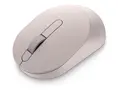 Dell MS3320W - Mus - optisk LED 3 knapper - tr&#229;dl&#248;s - 2.4 GHz, Bluetooth 5.0 - USB tr&#229;dl&#248;s mottaker - askrosa - l&#248;svekt - boks - med 3 years NBD Advance Exchange