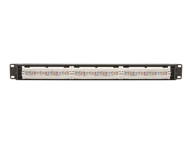 Eaton Tripp Lite Series Cat6 24-Port Patch Panel - PoE+ Compliant,...