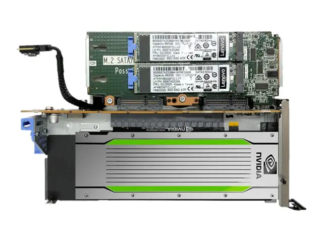 Lenovo PCIe Riser Cage - Stigekort for ThinkSystem SE350 7D1R, 7D1...