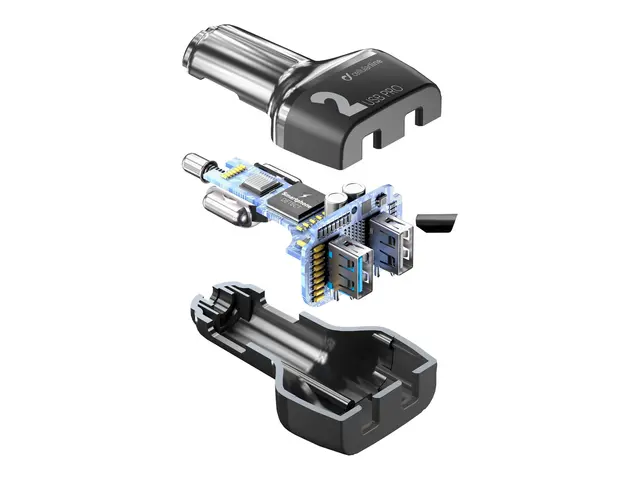 Cellular Line Multipower 2 PRO - Bilstrømadapter 36 watt A Huawei ...