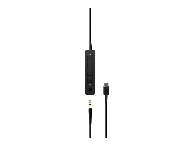 EPOS ADAPT 135 USB-C II - 100 Series hodesett on-ear kablet 3,5 mm...