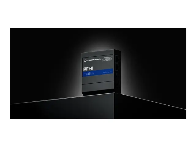 Teltonika RUT241 - Trådløs ruter - WWAN 2,4 GHz - 2G, 3G, 4G - DIN...