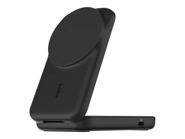 Belkin UltraCharge - Trådløst ladestativ - 2-i-1, Qi2, magnetisk, ...