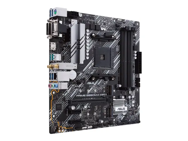 ASUS PRIME B550M-A WIFI II - Hovedkort micro ATX Socket AM4 AMD B5...