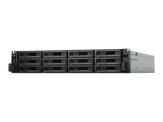 Synology SA6400 - NAS-server - 12 brønner kan monteres i rack - RAID 0, 1, 5, 6, 10, JBOD, RAID F1 - RAM 32 GB - Gigabit Ethernet / 10 Gigabit Ethernet - iSCSI støtte - 2U