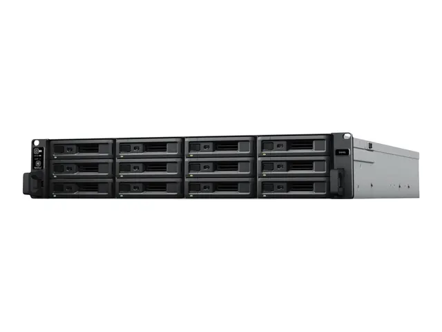 Synology SA6400 - NAS-server 12 brønner kan monteres i rack RAID 0...