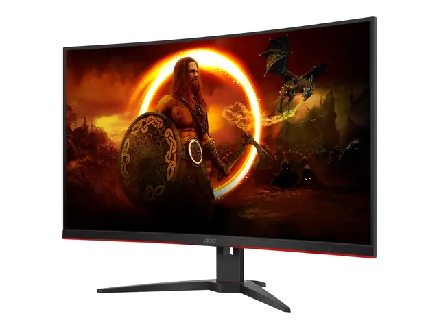 AOC Gaming C32G2ZE/BK - LED-skjerm gaming kurvet 32" (31.5" synlig...