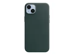 Apple - Baksidedeksel for mobiltelefon MagSafe-samsvar - l&#230;r - skoggr&#248;nn - for iPhone 14 Plus