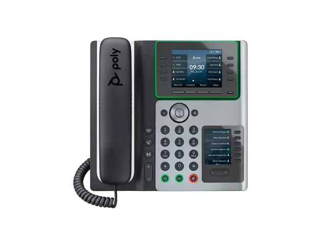 HP Poly Edge E450 - VoIP-telefon med anrops-ID/samtale venter trev...