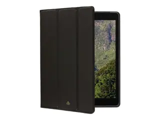 dbramante1928 Milan - Lommebok for nettbrett fullnarvet rulleskinn - nattsvart - 10.2" - for Apple 10.2-inch iPad (9. generasjon)