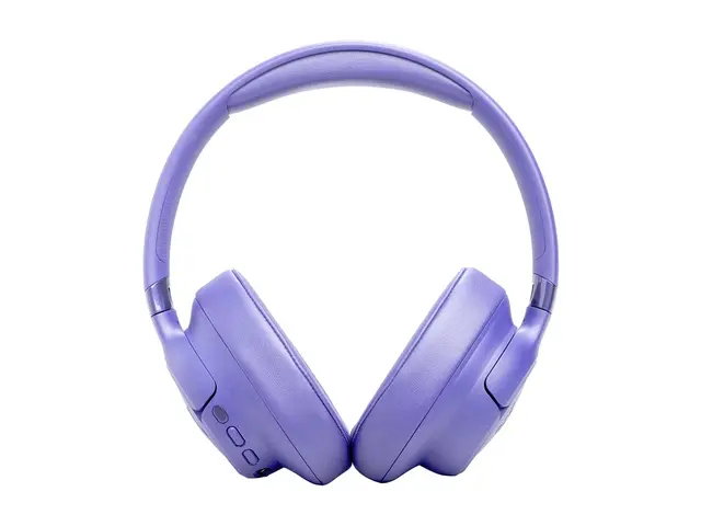 JBL TUNE 780NC - Hodetelefoner med mikrofon full størrelse - Bluetooth - trådløs, kablet - aktiv støydemping - USB-C - lavendel 