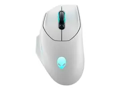 Alienware AW620M - Mus - h&#248;yrehendt optisk - 7 knapper - kablet, tr&#229;dl&#248;s - USB, 2.4 GHz - m&#229;nelys - l&#248;svekt - boks
