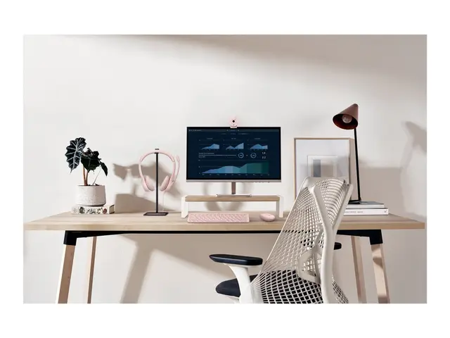 Logitech H390 - Hodesett on-ear kablet USB-A rosa