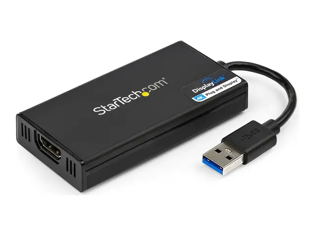 StarTech.com USB 3.0 to HDMI Adapter, 4K 30Hz Ultra HD, DisplayLin...