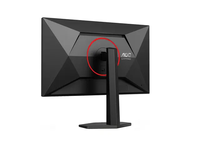 AOC Gaming 27G4ZR - G4 Series - LED-skjerm gaming - 27" - 1920 x 1080 Full HD (1080p) @ 240 Hz - Fast IPS - 350 cd/m² - 1000:1 - HDR10 - 0.3 ms - 2xHDMI, DisplayPort - svart, rød 