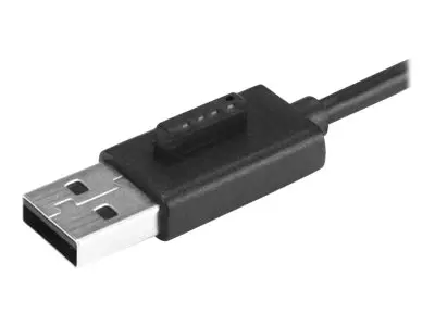 StarTech.com 4 Port USB 2.0 Hub - Bus Powered Portable Multi Split...
