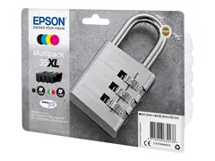 Epson 35XL Multipack - 4-pack - XL svart, gul, cyan, magenta - original - blekkpatron - for WorkForce Pro WF-4720, WF-4720DWF, WF-4725DWF, WF-4730, WF-4730DTWF, WF-4740, WF-4740DTWF