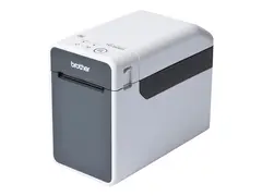 Brother TD-2020A - Etikettskriver - direktetermisk Rull (6,3 cm) - 203 dpi - inntil 152.4 mm/sek - USB 2.0, seriell