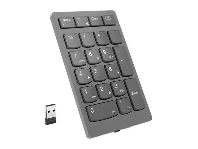 Lenovo Go Wireless Numeric Keypad - Tastegruppe trådløs 2.4 GHz ta...