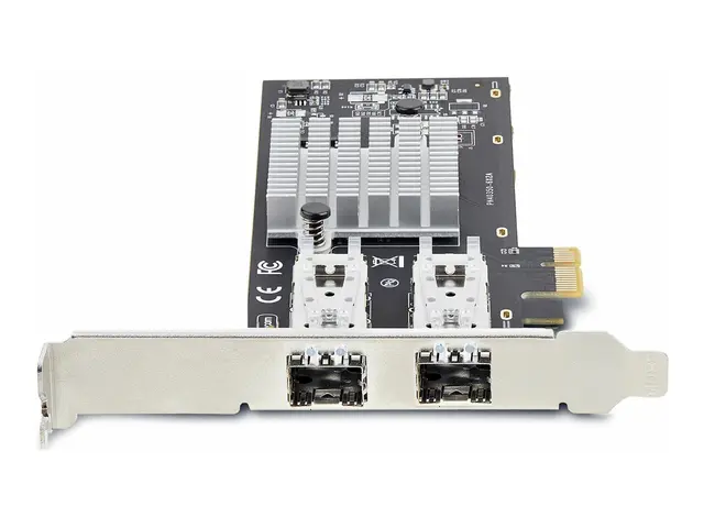 Startech 2-Port GbE SFP Network Card, PCIe 2.0 x1, Intel I350-AM2 ...