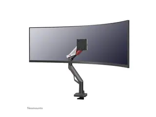 Neomounts ACE DS70-256RD1 - Monteringssett (skjermarm) Gas Spring - for LCD-display / bøyd LCD-display - gaming, topfix, 180°-stop - aluminium - svart og rød - skjermstørrelse: 24"-57" - skrivebordsmonterbar