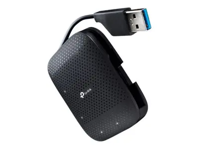TP-Link UH400 - Hub - 4 x SuperSpeed USB 3.0 - stasjonær