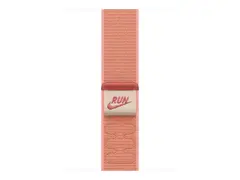 Apple Nike - Sl&#248;yfe for smart armb&#229;ndsur 46mm - 145 - 220 mm - alpenglow rosa - for Watch Herm&#232;s Series 9, SE 3, Series 10, Series 11, Series 8, Series 9, Ultra 2, Ultra 3