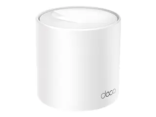TP-Link Deco X10 V1 - Wi-Fi-system - (ruter) inntil 2100 kvadratfot - maske 1GbE - Wi-Fi 6 - Dobbeltbånd