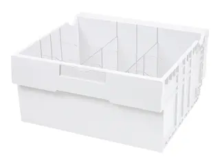 Ergotron StyleView SV43/44 Series Replacement Kit, Single Tall Monteringskomponent (skyveskuff) - medisinsk - hvit - vognmonterbar