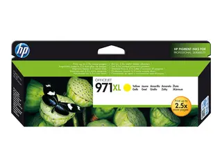 HP 971XL - Høy ytelse - gul - original - blekkpatron for Officejet Pro X451dn, X451dw, X476dn MFP, X476dw MFP, X551dw, X576dw MFP
