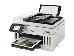 Canon MAXIFY GX6150 MegaTank - Multifunksjonsskriver farge - ink-jet - CISS - Legal (216 x 356 mm), A4 (210 x 297 mm) (original) - A4/Legal (medie) - opp til 24 ipm (trykking) - 350 ark - USB 2.0, Wi-Fi(n), LAN
