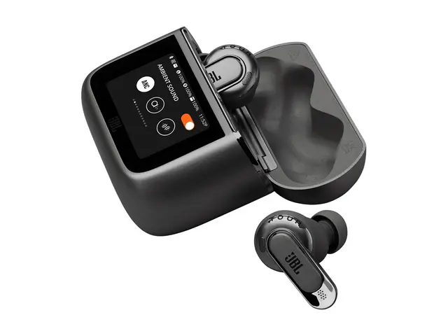 JBL Tour Pro 3 - True wireless-hodetelefoner med mikrofon i øret - Bluetooth - aktiv støydemping - svart - Zoom Certified 