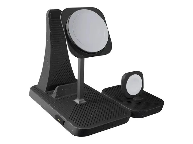 ZENS 4-in-1 - Trådløst ladestativ Modulær, med iPad + AC-strømadap...