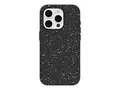 OtterBox Core Series - Baksidedeksel for mobiltelefon MagSafe-samsvar - REGRIND-silikon, syntetisk gummi - karnevalskveld (svart) - for Apple iPhone 15 Pro
