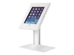 Neomounts TABLET-D300 - Stativ - for nettbrett låsbar - hvit - skrivebord - for Apple 9.7-inch iPad Pro; iPad; iPad 2; iPad Air; iPad Air 2; iPad with Retina display
