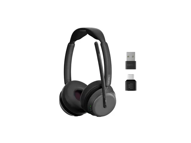 EPOS IMPACT 1000 - Hodesett - on-ear - Bluetooth - trådløs - USB-C...